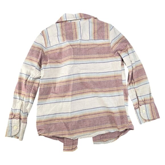 Oshkosh Bgosh Boys Striped Button-Up Shirt Size 6 Long Sleeve Casual JJ3950 - Picture 5 of 6